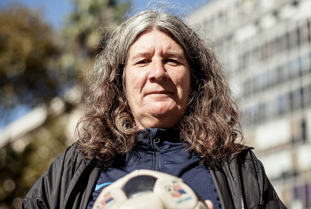 Mónica Santino, referente del fútbol femenino